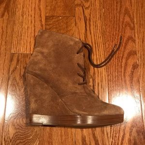 Kors wedge booties
